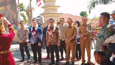 Bupati Monadi Sambut Tim Kompolnas Yang Lakukan Penilaian Di Polres Kerinci