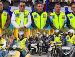 Bupati Monadi dan Polres Kerinci Touring Bareng, Gaungkan Keselamatan Berkendara