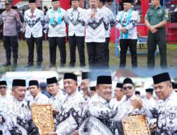 Peringatan HGN dan HUT ke-80 PGRI di Kerinci Berlangsung Khidmat dan Meriah