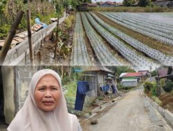 Hadapi Puncak Musim Hujan, Pemdes Bersama Warga Desa Sako Dua Bangun Drainase