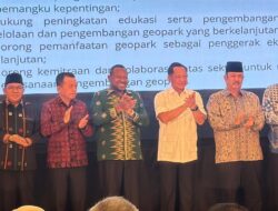 Hadiri Indonesia’s Geopark Leader Forum, Gubernur Al Haris Tegaskan Komitmen Jambi dalam Pengembangan Geopark