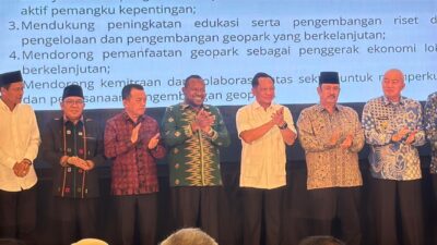 Hadiri Indonesia’s Geopark Leader Forum, Gubernur Al Haris Tegaskan Komitmen Jambi dalam Pengembangan Geopark