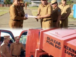 Pengelolaan Sampah Diperkuat, Bupati Monadi Serahkan 5 Unit Armada Mobil Sampah Tahap II Ke Kecamatan