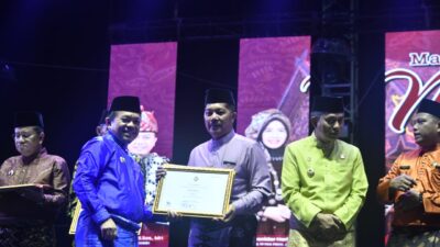 Bupati Monadi Terima Anugerah Warisan Budaya Nasional pada Malam Keagungan Melayu 2026 “Kalavibhaga”