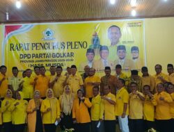 DPD Partai Golkar Provinsi Jambi Periode 2025–2030 Gelar Rapat Pengurus Pleno
