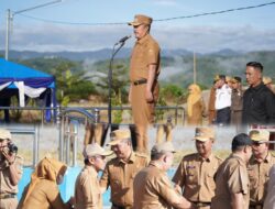Apel Perdana Usai Lebaran, Bupati Monadi Tekankan Disiplin dan Peningkatan Kinerja ASN