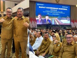Komitmen Dukung Ketahanan Pangan, Bupati Kerinci Monadi Ikuti Rakornas Mitigasi Kekeringan di Jakarta