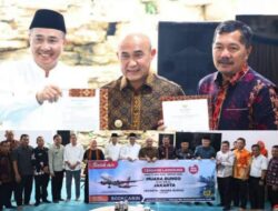 Tiga Daerah Sepakat Dukung Penerbangan Batik Air, Bupati Monadi Teken Komitmen Penguatan Konektivitas Udara