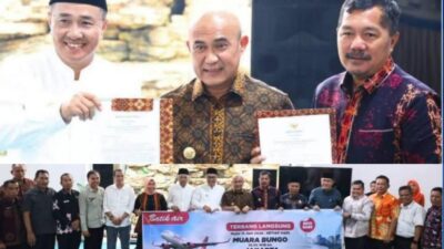 Tiga Daerah Sepakat Dukung Penerbangan Batik Air, Bupati Monadi Teken Komitmen Penguatan Konektivitas Udara