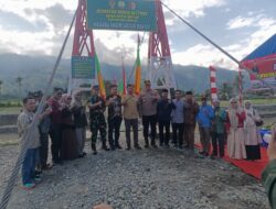Jembatan Perintis Garuda Kodim 0417/Kerinci Diresmikan, Permudah Mobilitas dan Angkut Hasil Panen Warga Kerinci