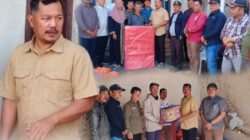 Bupati Monadi Turun Langsung Serahkan Bantuan Warga Terdampak Kebakaran Di Kayu Aro Barat Dan Depati VII
