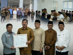Beras Payo Koerintji Resmi Kantongi Sertifikat Indikasi Geografis, Produk Unggulan Kerinci Kian Berdaya Saing