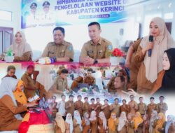 Dorong Penguatan Digitalisasi Desa, Diskominfo Kerinci Gelar Bimtek Pengelolaan Website Resmi