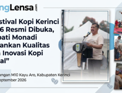 Festival Kopi Kerinci 2026 Resmi Dibuka,Bupati Monadi Tekankan Kualitas dan Inovasi Kopi Lokal