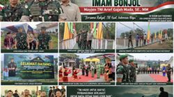 Kunker Pangdam XX/TIB ke Kodim 0417/Kerinci Disambut Antusias