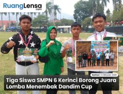 Tiga Siswa SMPN 6 Kerinci Borong Juara Lomba Menembak Dandim Cup