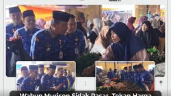 Wabup Murison Sidak Pasar, Tekan Harga Pangan di Tengah Cuaca Ekstrem