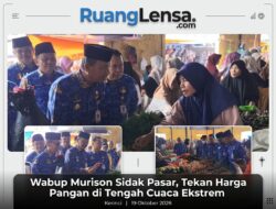 Wabup Murison Sidak Pasar, Tekan Harga Pangan di Tengah Cuaca Ekstrem
