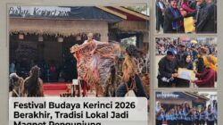Festival Budaya Kerinci 2026 Berakhir, Tradisi Lokal Jadi Magnet Pengunjung